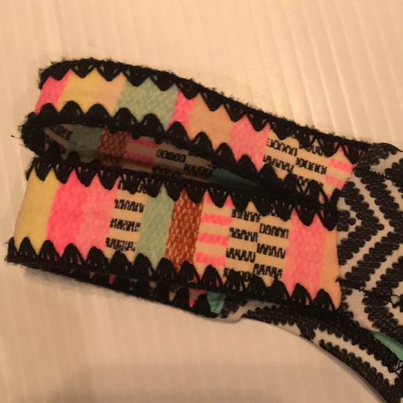 Shade & Shore Bathing Suit Bottoms so stylish !! bikini bottoms w/ print - Picture 2 of 9